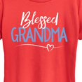 thumbnail image 2 of Instant Message - Blessed Grandma - Women's Short Sleeve Graphic T-Shirt, 2 of 6