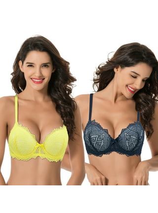 Women Bras 6 Pack of T-shirt Bra B Cup C Cup D Cup DD Cup DDD Cup 38B (8611)