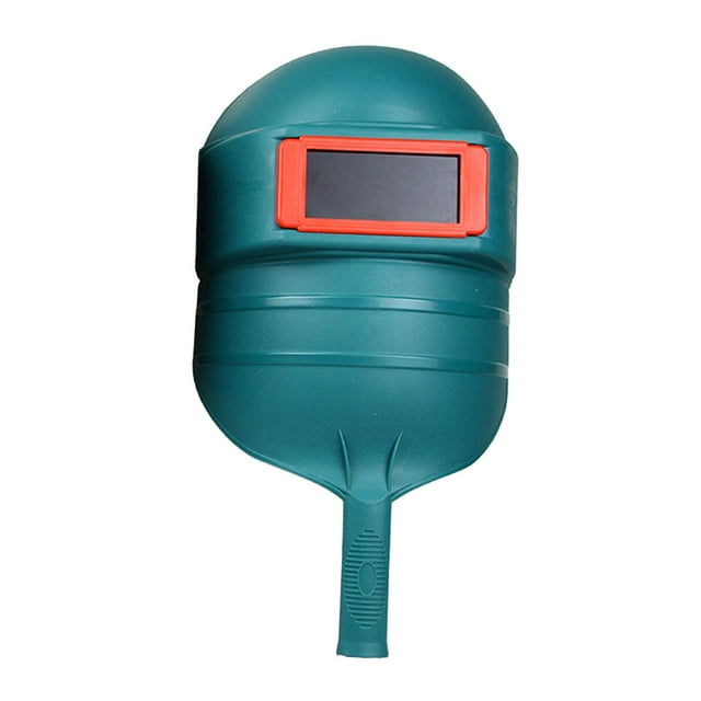 Rongfmy Hand Held Welding Shield Anti Splash Accessories Lightweight Protective Gear Green