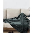 thumbnail image 4 of Super Soft Thick Ultra Plush Premium Luxury Warm Cozy Microfiber Fleece Flannel Throw Picnic Sofa Couch Bed Blanket, 4 of 5