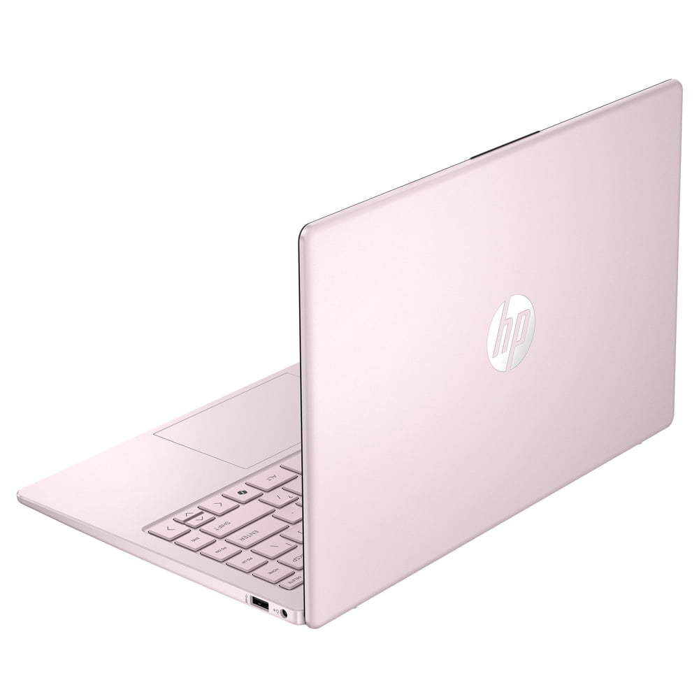 HP 14 inch HD Windows Laptop Intel Processor N150 4GB 128GB UFS Tranquil Pink