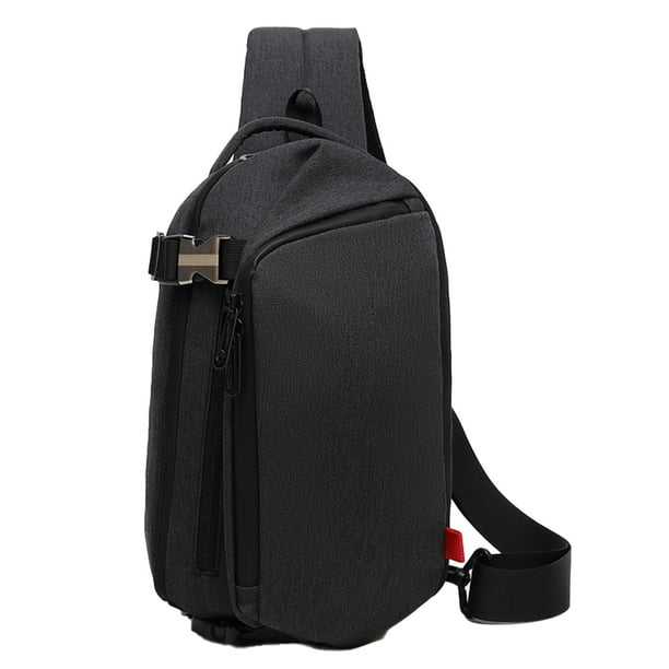 Bolso de pecho de gran capacidad Bolso bandolera Oxford para hombre