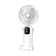 thumbnail image 5 of Ventilador portátil recargable, ligero, plegable a 90 grados, recargable por USB, ventilador de mano, ventilador personal para viajes en interiores. Blanco, 5 of 9
