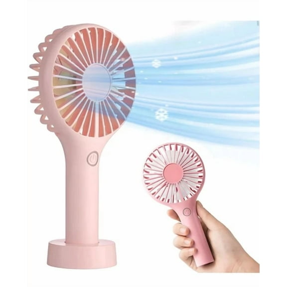 Mini Handheld Fan Portable, Small Portable Hand Held Fan With Usb Rechargeabl...
