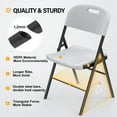 Ktaxon Set of 2 Folding Chairs, 350 LB Weight Capacity, Outdoor