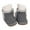 /g1Grey274, variant on Child Winter Warm Plush Boots Toddler Girls Non- Sole Soft Comfortable First Walker Walking Shoes Outdoor Solid Color Soft Footwear