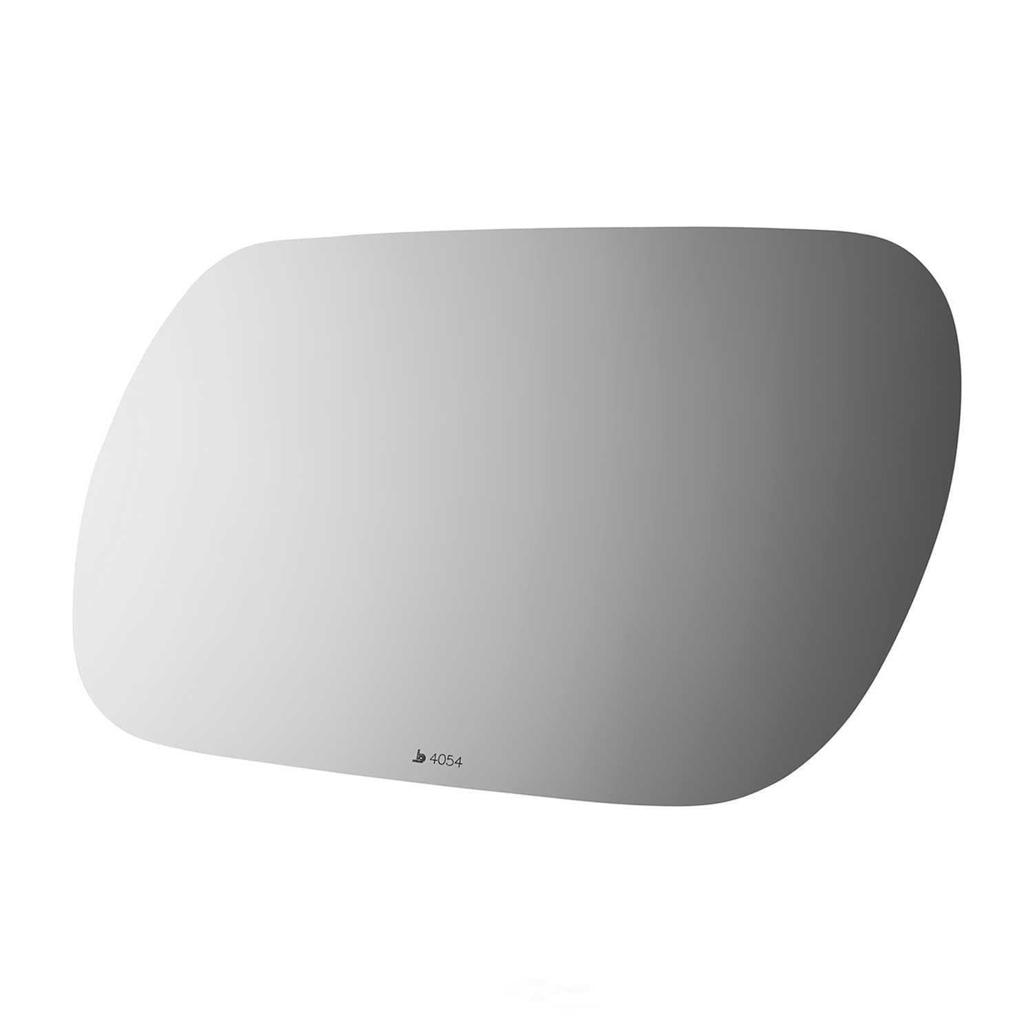 Burco Side View Mirror Replacement Glass - Clear Glass - 4054