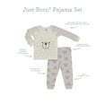 thumbnail image 6 of Just Born® Organic Baby Girls Pajama Set, 3-Piece, 6 of 7