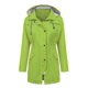 thumbnail image 1 of Gabardina impermeable LOMON con capucha larga para mujer, 1 of 6