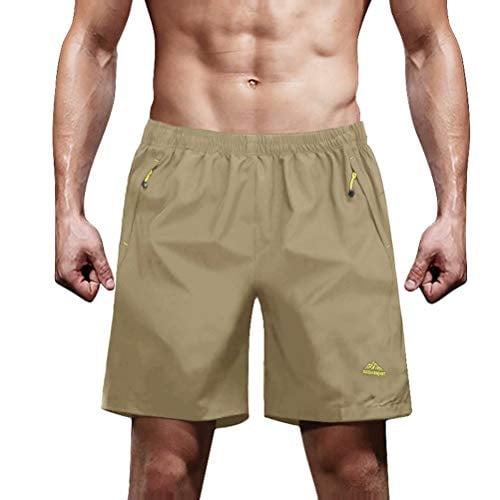 athletic khaki shorts mens