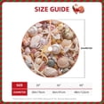 thumbnail image 2 of Sikiie Colorful Seashells Nativity Christmas Tree Skirt, Jesus Christian Winter Holiday Tree Mat Decoration(30-48IN)36", 2 of 6