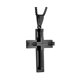 thumbnail image 1 of Cross Necklace Stainless Steel with Gold Pendant Necklace for Men Rope Chain, 1 of 5