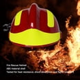 thumbnail image 3 of Ventilated Rescue Helmet, Flame Retardant Comfortable Rescue Safety Helmets  for Fire Fighting Outdoor Earthquake, 3 of 7