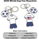 thumbnail image 4 of Yanonmyfd2026 World Cup Soccer Keychain - World Cup Pride Accessory, Football Fan Gift & Souvenir (2PCS),Colombia, 4 of 48