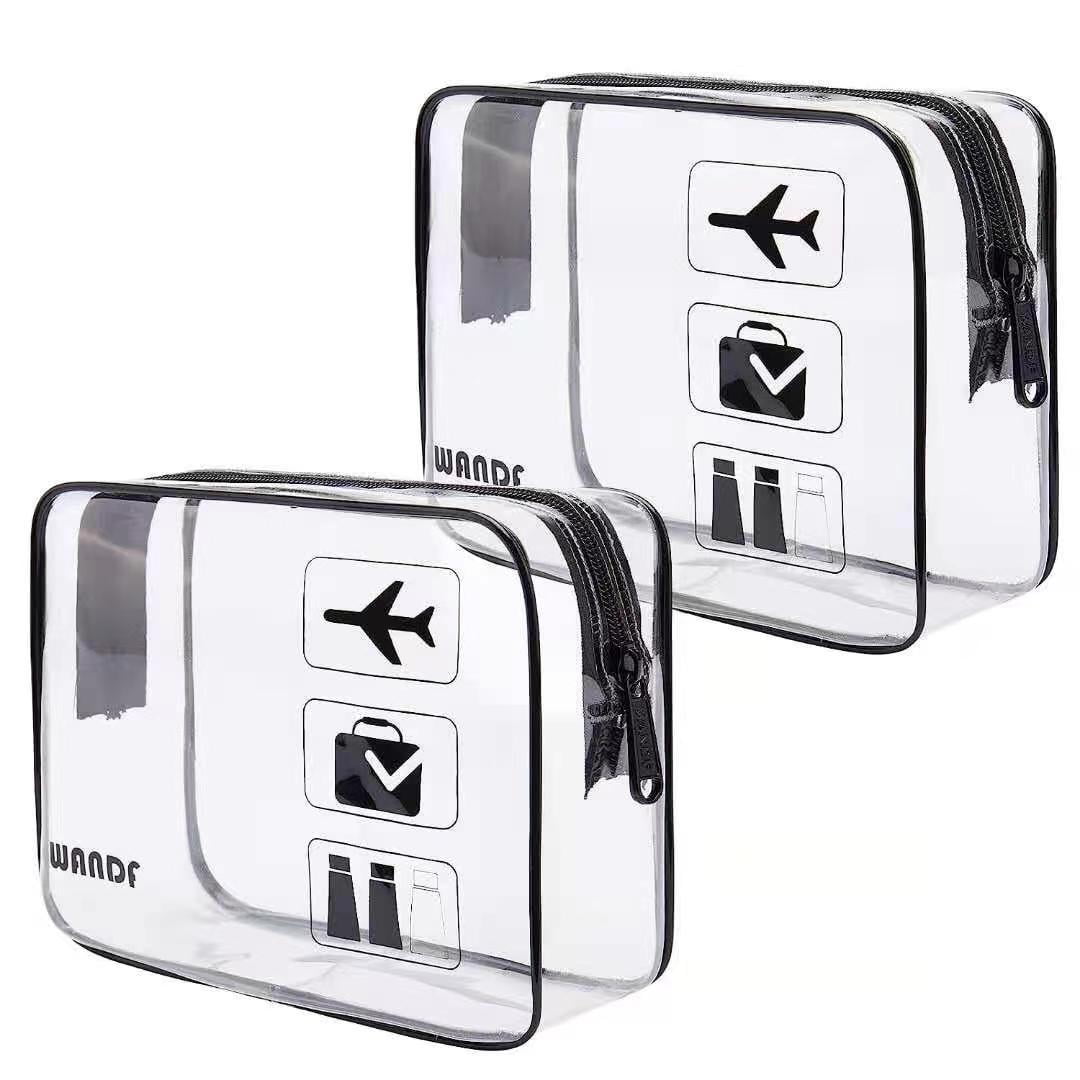 Neceser transparente 1 bolsa de viaje transparente para transportar liquidos bolsa de avion para liquidos femeninos y masculinos Sincero Electronica Walmart en linea