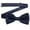 Navy, variant on HAOTAGS Kids Bow Tie, College Style Shirt Solid School Uniform Student Necktie Light Blue Free Size
