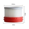 thumbnail image 2 of 4PCS Spare Part For Xiaomi Dreame V8 V9 V9B V9P XR V10 V11 Wireless Handheld Vacuum Cleaner Main Brush HEPA Filter, 2 of 5