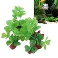 thumbnail image 4 of Aquarium Artificial Plant, Rinse   Prevent Fading Underwater Plant Decoration Small Simulation  For Fish Tank Sink Wood Clover, 4 of 8