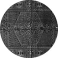 thumbnail image 1 of Ahgly Company Indoor Round Persian Gray Traditional Area Rugs, 6' Round, 1 of 1