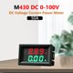 thumbnail image 5 of Medidor corriente voltaje digital Bsvklp DC0-100V Amp Volt Gauge LED dual rojo verde 50A, 5 of 9