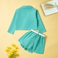 thumbnail image 6 of Sngxgn Toddler Girls Skirt Set Long Sleeve Ruffle Shirt and Skirt Outfit 2 Piece Set(A,90), 6 of 9