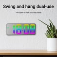 thumbnail image 5 of XGFHYJEH Alarm Clocks for Bedroom, Digital Alarm Clock, Alarm Clocks with Large Numbers, Bedside Tabletop Clock with Large LED Display, Battery Operated, 5 of 7