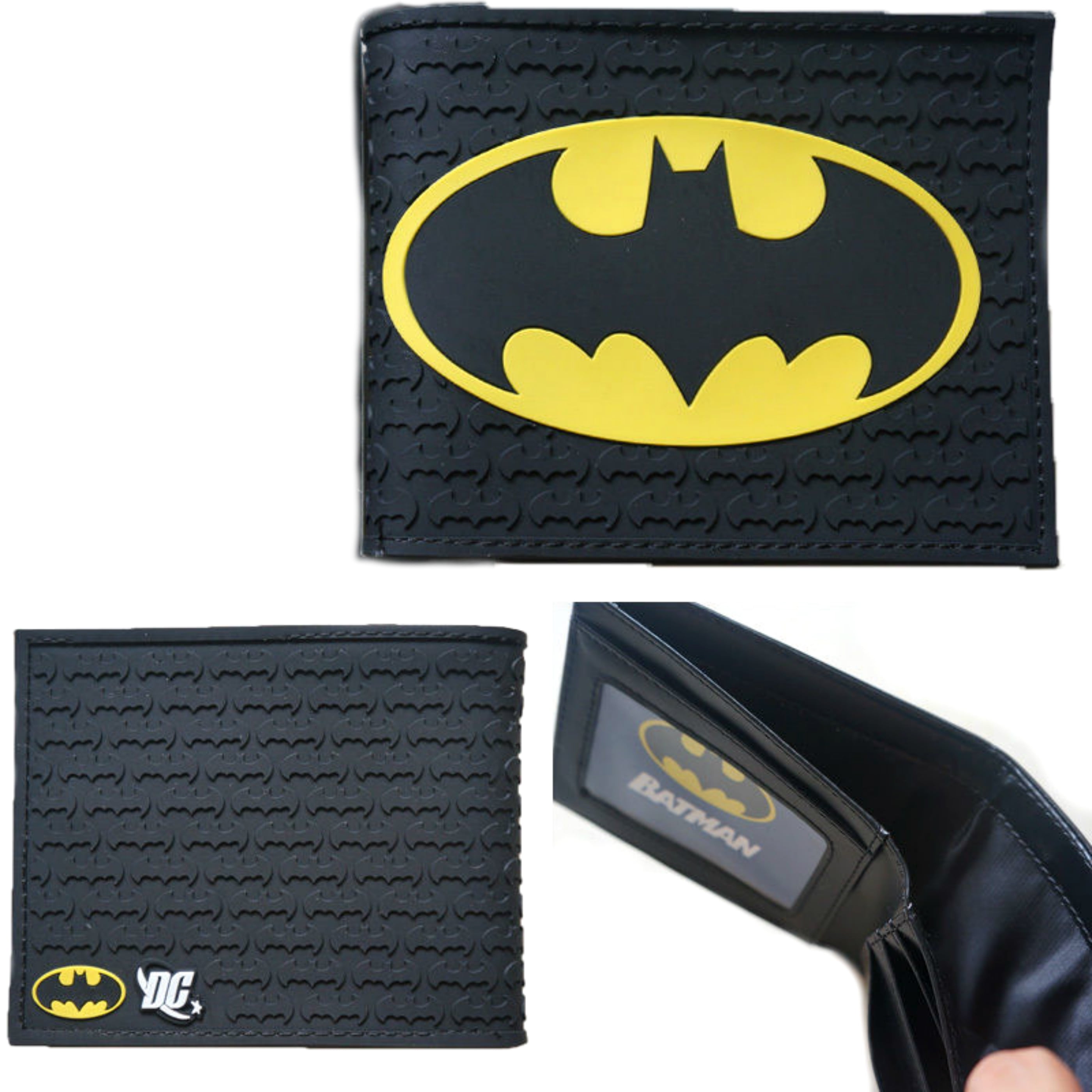 Mens Boys Tv Film Movie Gaming Cartoon Superhero Bifold Wallets Pu Leather Gift
