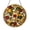 Acrylic 3.5 Inch, variant on Food Theme Window Hanging – Pizza Glass Art Design