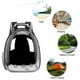 thumbnail image 3 of Mochila transportadora para gatos, mochila para mascotas con burbujas, transpirable, aprobada por aerolíneas, espacio pequeño para viajes, senderismo y caminatas al aire libre, 3 of 5