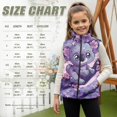 thumbnail image 7 of Pzuqiu Koalas Girls Sleeveless Vests Lightweight Soft Full Zip Winter Sleeveless Jacket with Pockets Personalized Wind Proof Casual Clothes for Girls 11-12 for Everyday Wear, 7 of 7