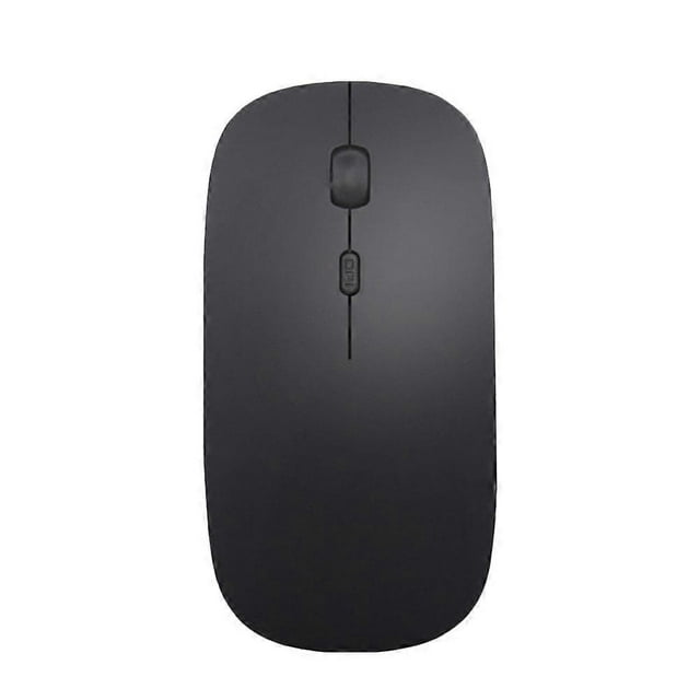 Black Wireless Mouse Ergonomic Slim Computer Mouse Multi-purpose Professional 1Set