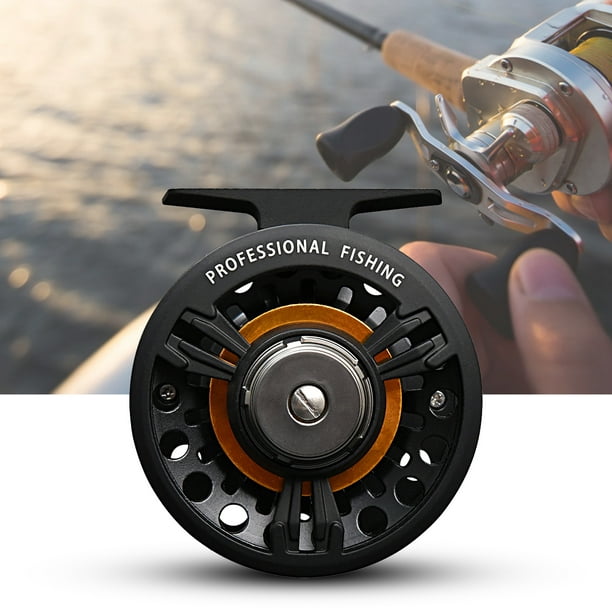 Aofa Fly Fishing Reel Ball Bearing Professional Quick Release Left/Right  Interchangeable. Portable High Speed Damping Device High Strength Metal