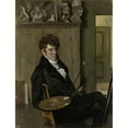 thumbnail image 2 of Wouter Johannes van Troostwijk 19x24 Gold Ornate Framed and Double Matted Museum Art Print Titled - Self-Portrait (C. 1809), 2 of 4