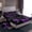 Purple, variant on Homewish Adults Female Men Abstract Snake Pattern Twin Sheet Sets 3pcs,Gradient Animal Print Twin Fitted Sheet Microfiber,Vintage Retro Ombre Aesthetic Breathable Flat Sheet