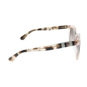 Kate Spade New York Women's Cat Eye Sunglasses, Peach/Brown