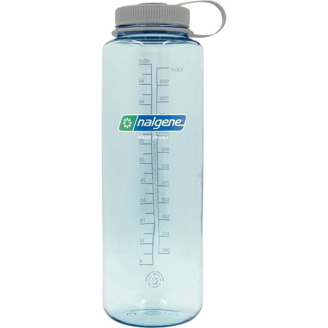 Botella de agua Nalgene Sustain Tritan sin BPA Seafoam de 1,4 litros