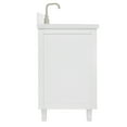 thumbnail image 7 of ARIEL Monroe 54 Inch Single Oval Sink Bathroom Vanity With Carrara White Quartz Countertop 1.5 Inch Edge In White, 7 of 7