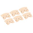 thumbnail image 3 of Violin Bridge,10PCS 4/4 Violin Bridge Wooden Violin Bridge Violin Bridge Replacement High-Precision Functionality, 3 of 8
