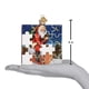 thumbnail image 5 of Adorno de cristal con forma de rompecabezas de Papá Noel navideño del Viejo Mundo, 5 of 6