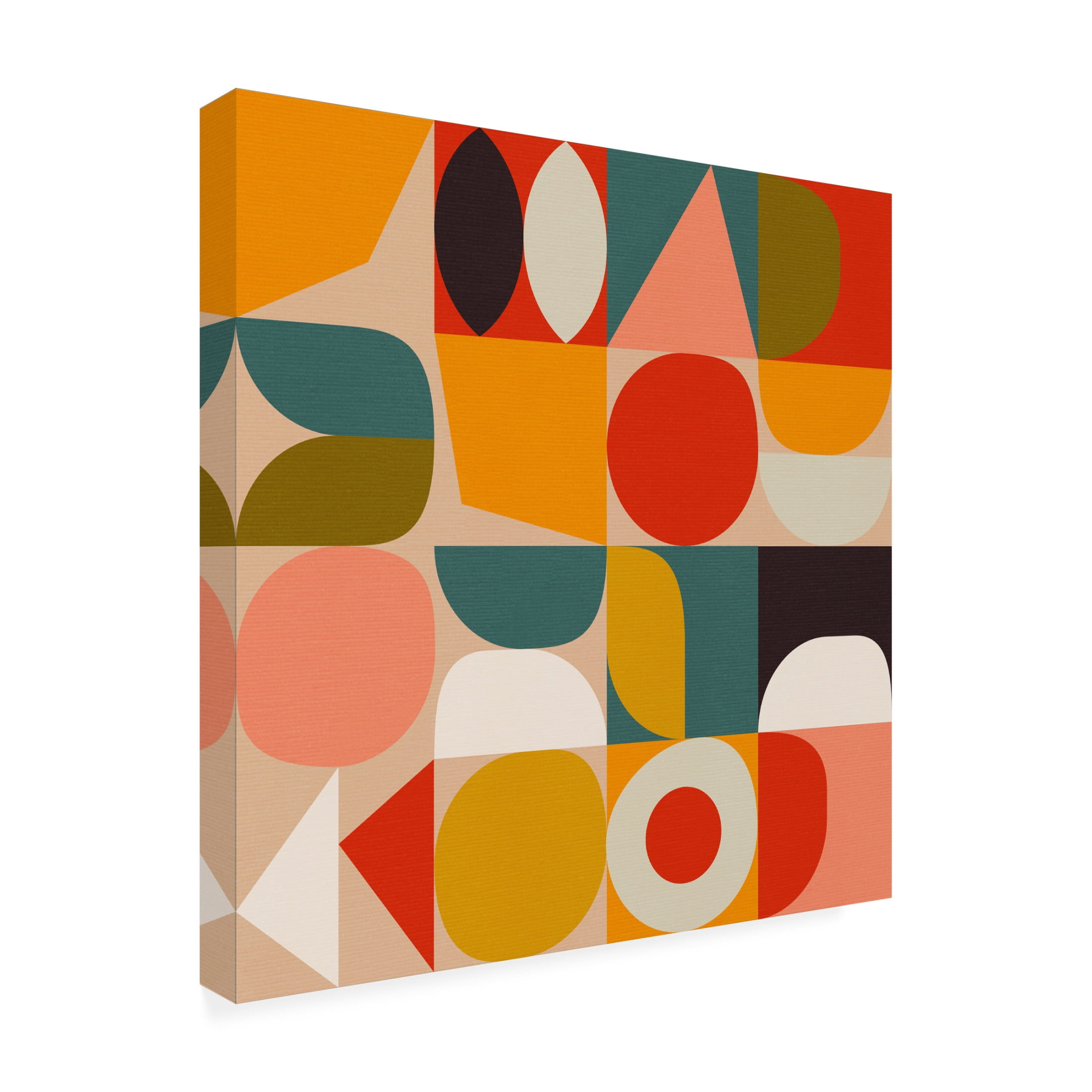 Trademark Fine Art Ana Rut Bre Bauhaus Modern Bold Canvas Wall Art