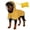 XXL, variant on Dog Raincoat XXL Double Layer Waterproof Adjustable Pet Jacket