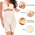 thumbnail image 3 of Lilvigor Women's Butt Lifter Tummy Control Panties High Waist Hip Padded Panty Body Shaper Thigh Slimmer Shapewear, 3 of 6