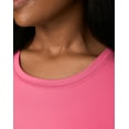 thumbnail image 4 of Hanes Moves Women's Performance Tank Pink Pedestal S, 4 of 6