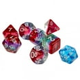 thumbnail image 1 of Sirius Dice SDZ000405 Watermelon Dice with Silver Numbers - 7 Piece, 1 of 1