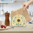 thumbnail image 2 of Yayeee Napkin Holder for Table Set of 2 Kitchen Paper Tissue Organization, Floral Birds Pattern, 2 of 8