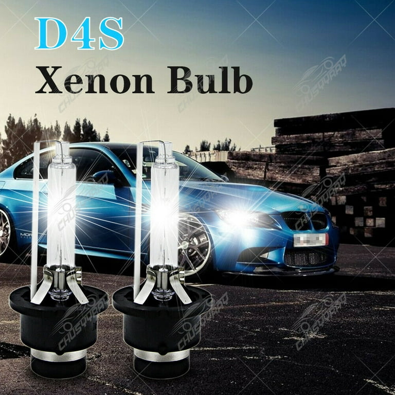 2X New D4S Xenon Hid Headlight Low Beam Bulbs 6000K White Compatible for Lexus  Toyota 