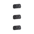 thumbnail image 1 of maskred Durable Eyelash Extension Forehead Pad Microfiber Holder Extension Soft Tray Gray 9 x 19cm 3Set, 1 of 6