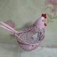 thumbnail image 5 of CQCYD under $5 Egg Basket, Iron Wire Egg Storage Basket, Kitchen Chicken Shape Egg Holder Countertop Decor, Rustic Farmhouse Fruit Vegetable Basket, Lockable Hanging Pantry Storage, 5 of 7