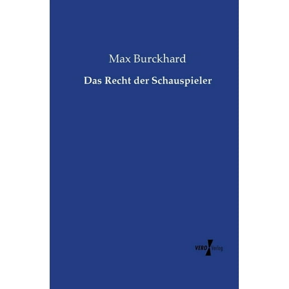 Das Recht der Schauspieler, (Paperback)