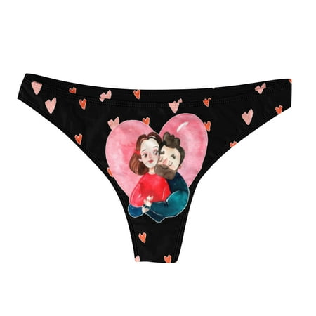 

Medcursor Women And Men Valentine s Day Printing Plus Size Boxer Underpants Mid High Waist Physiological Underwear Underpants